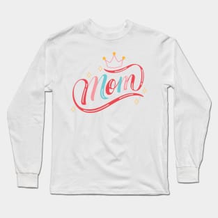 best knitting mom ever mom is love Long Sleeve T-Shirt